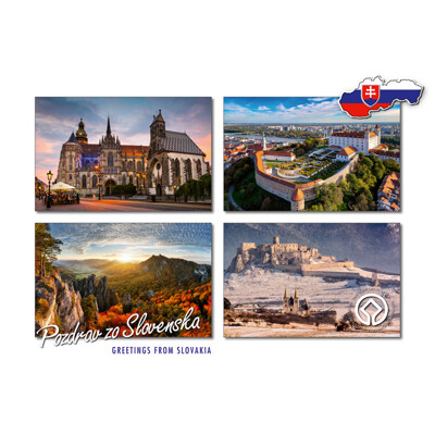 postcard Pozdrav zo Slovenska (GREETINGS FOM SLOVAKIA)