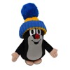 Mole with the cap, 20 cm (yellow-blue)