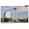 postcards Greetings from Bratislava (SNP bridge)