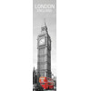 3D bookmark London in red