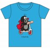 Mole T-shirt, On the scooter (blue 106-116)