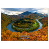 postcard Domašínsky meander 2025 (Domašín´s meander)