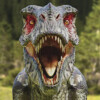 3D postcard (square) T-REX selfie